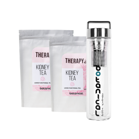 Лимитирана оферта - 2 чая за бъбреци, 120 гр + бутилка с инфузер, 400 мл